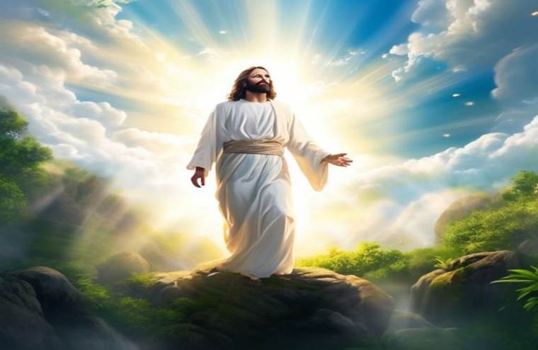 HD Jesus AI Wallpaper