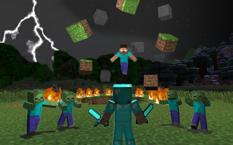   [40+] Funny Minecraft Wallpapers | WallpaperSafari