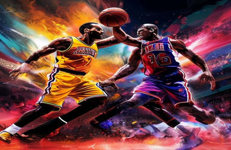Michael Jordan And Kobe AI Wallpaper