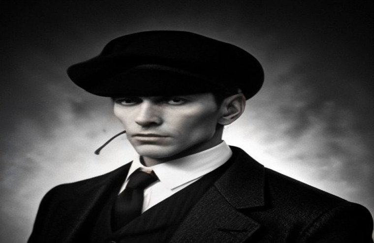 Thomas Shelby AI Wallpaper