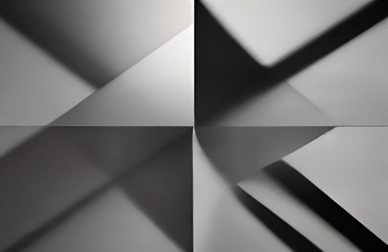 Dark Minimalist AI Wallpaper