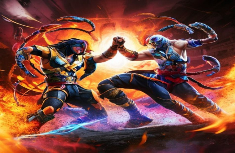 Mortal Kombat Live AI Wallpaper