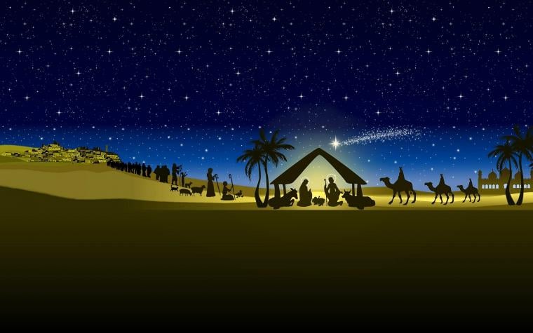 🔥 Free Download Image Christmas Nativity Scene Categories Wallpaper by ...