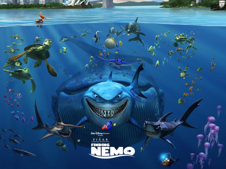 Free download 3d cartoon wallpapers hd finding nemo 3d cartoon