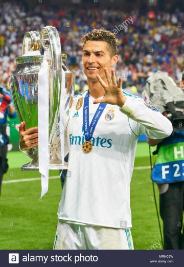 [43+] Cristiano Ronaldo With UCL Trophy Wallpapers on WallpaperSafari