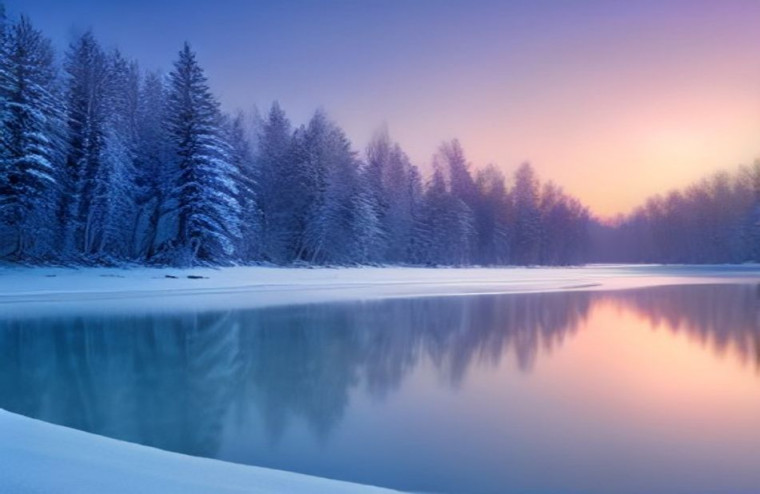 Winter AI Wallpaper For iPad