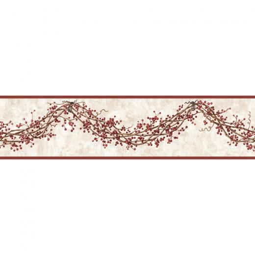 Free download Shop York Wallcoverings 6 in KhakiBurgundy Prepasted