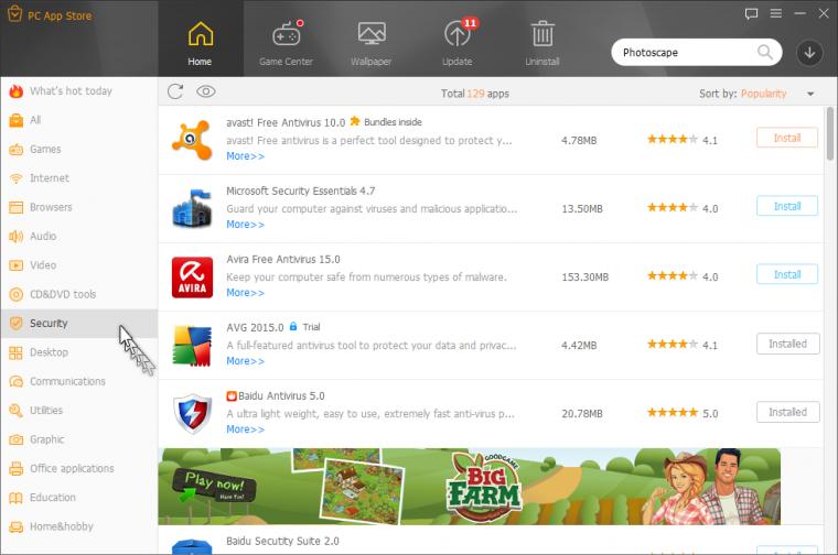 baidu pc app store download