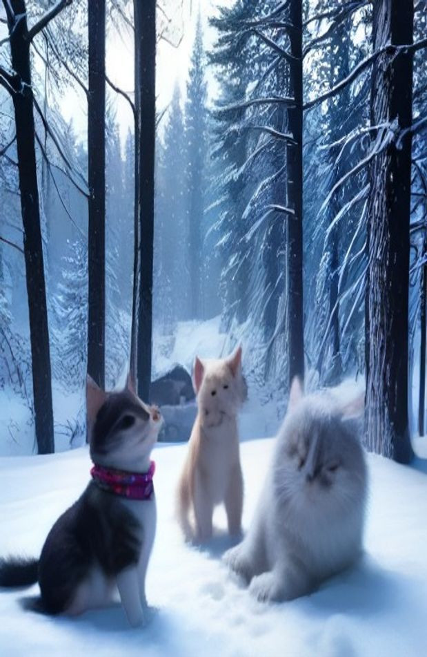 Winter Pet AI Wallpaper