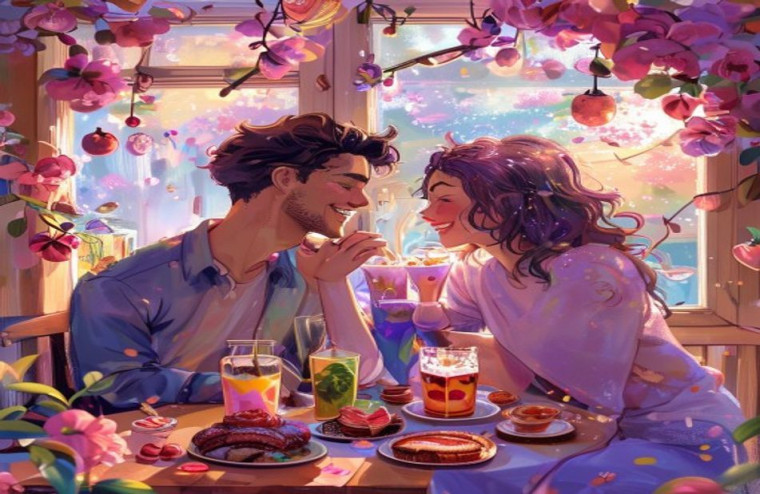Gay Anime Couples AI Wallpaper