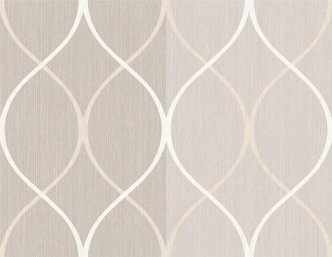 Free download Trellis wallpaper or stencil white and grey living room