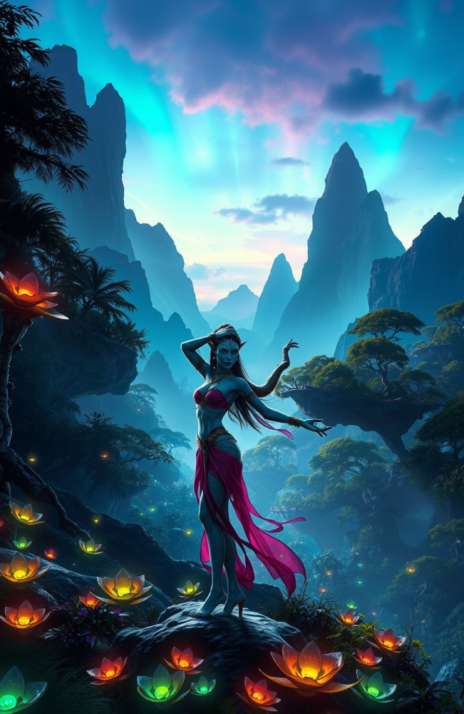 Avatar HD AI Wallpaper 1080p