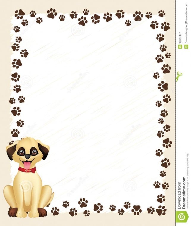 [41+] Dog Paw Print Wallpaper Border On Wallpapersafari