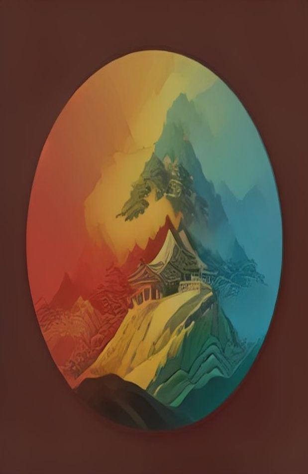 China Flag AI Wallpaper
