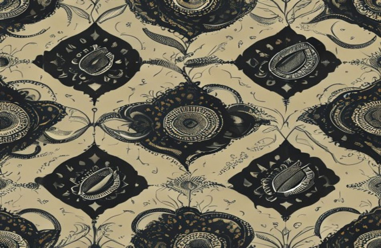 Black Bandana AI Wallpaper