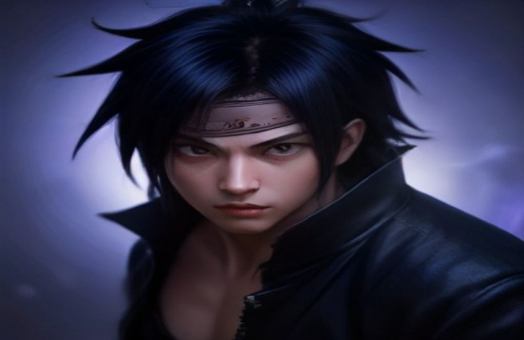 Sasuke Supreme AI Wallpaper