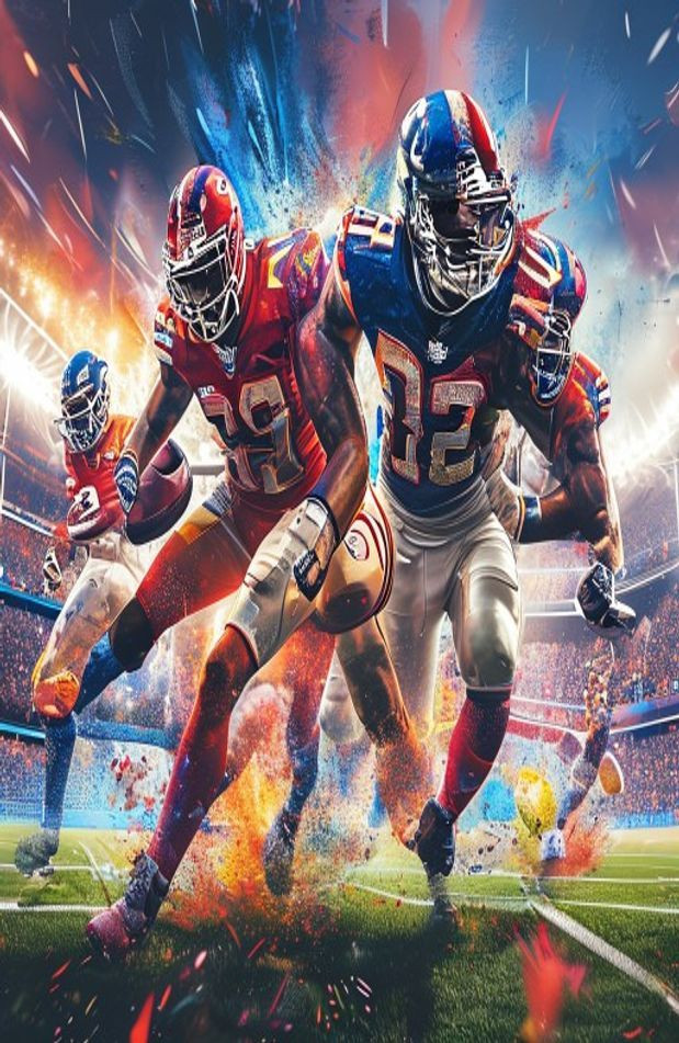 Nfl Football Players AI Wallpaper
