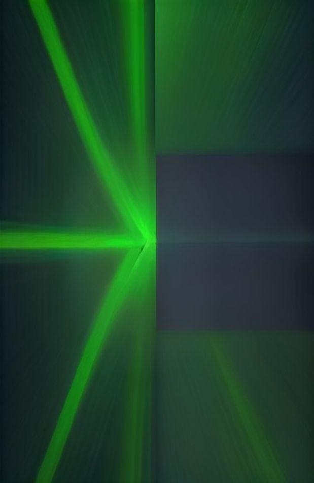 Neon Green HD AI Wallpaper