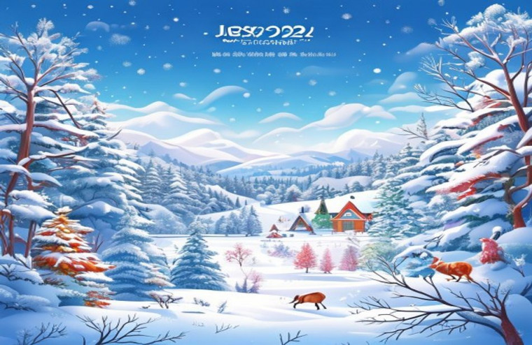 January Calendar AI Wallpaper