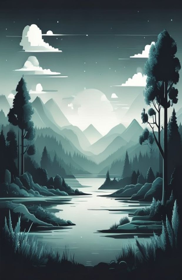 Simplistic Gaming AI Wallpaper