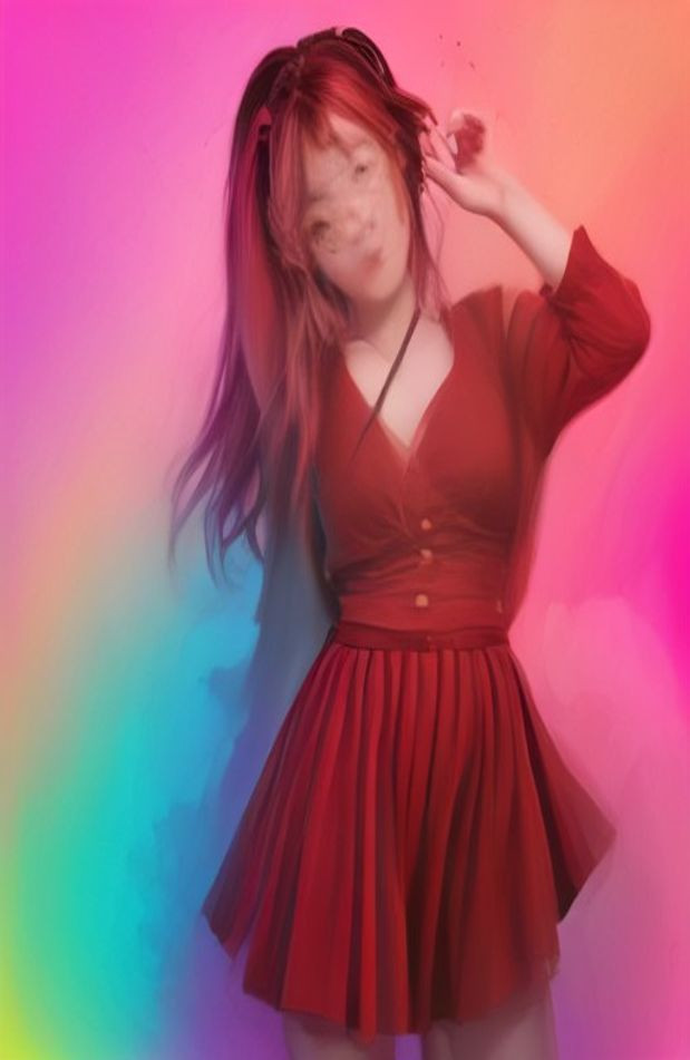 Wendy Red Velvet AI Wallpaper