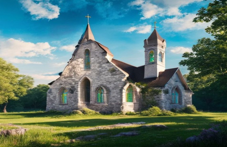 Church AI Background Image