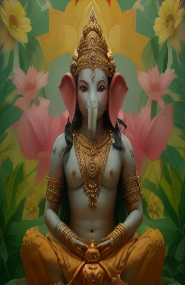 Vinayagar Murugan AI Wallpaper