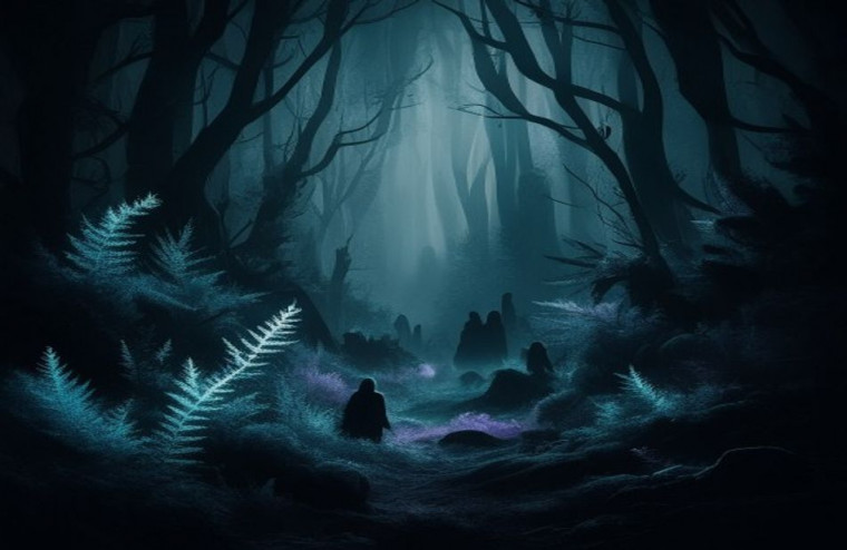 Dark HD AI Wallpaper 1080p