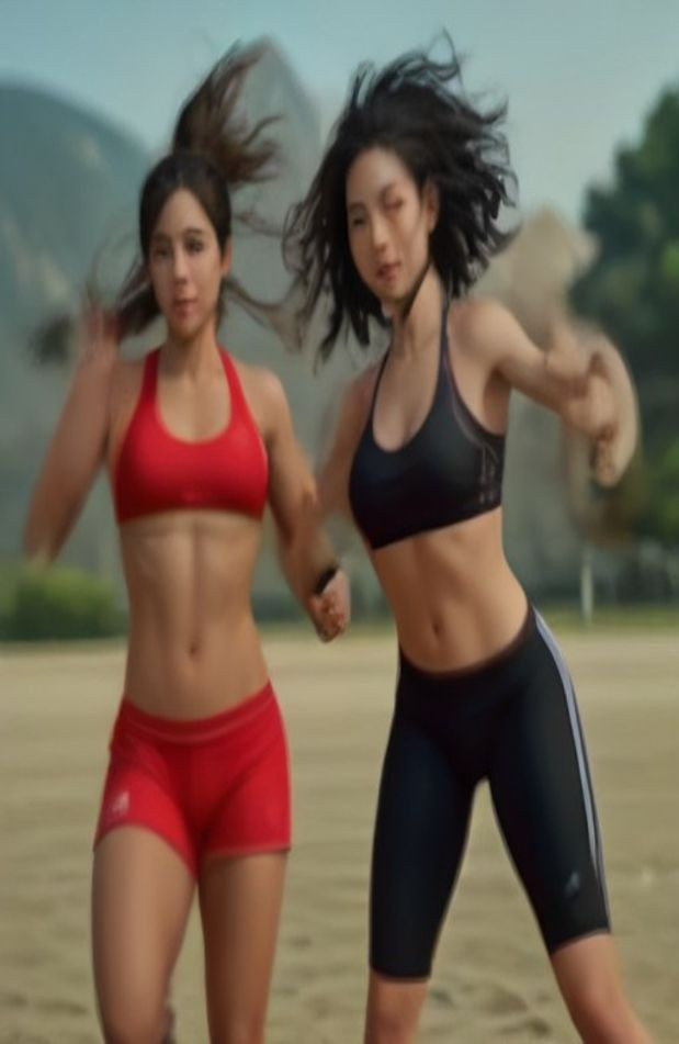 Fit Girls AI Wallpaper