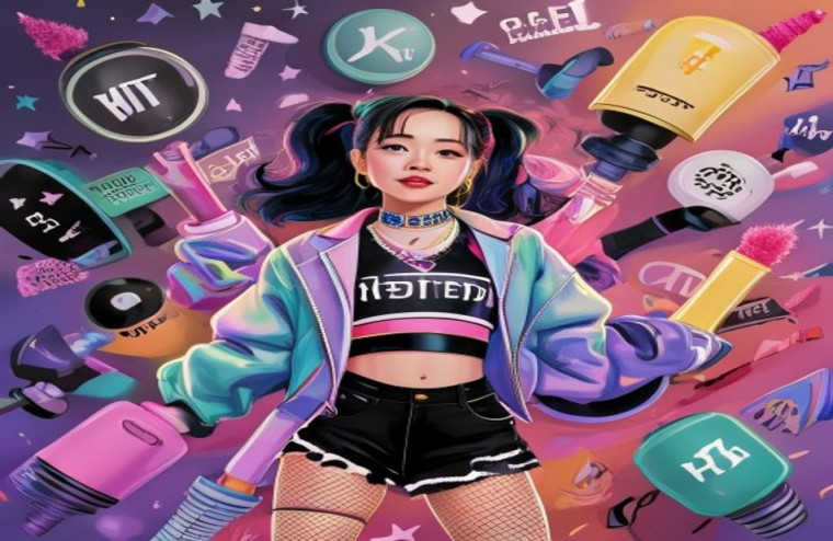 Bts Army Girl AI Wallpaper