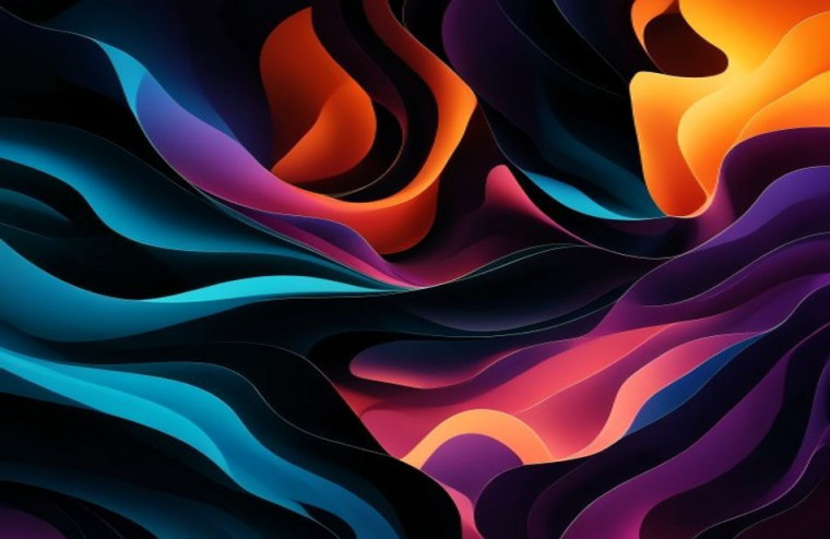 Black Amoled AI Wallpaper