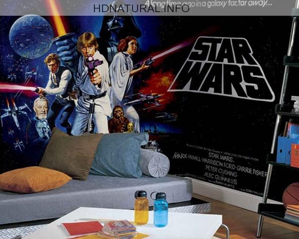 Free download Star Wars Bedroom Wallpaper Mural [1000x451] for your