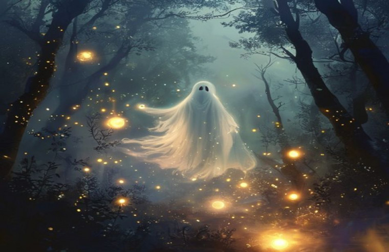 Ghost AI Wallpaper