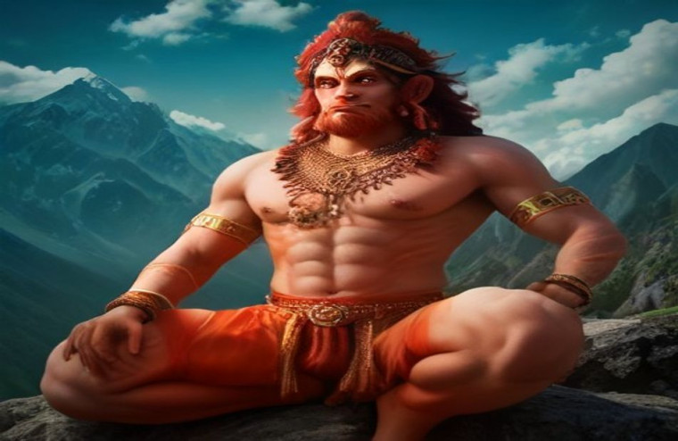 Hanuman AI Wallpaper HD