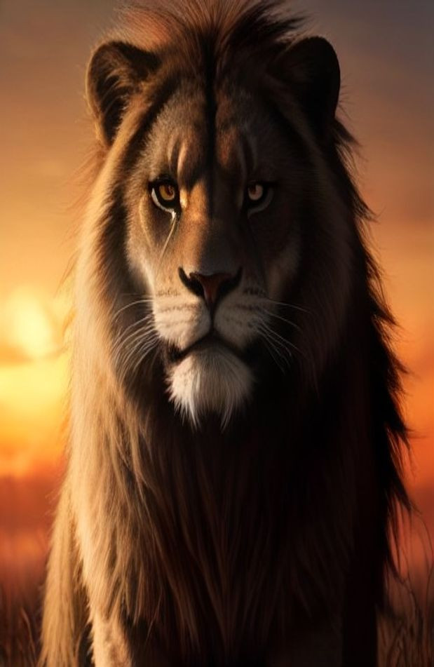 Roaring Lion AI Wallpaper