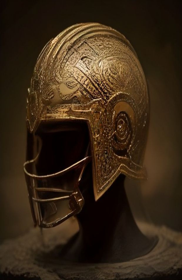 Spartan Helmet AI Wallpaper HD