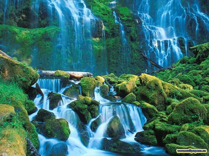 Free Download Living Waterfalls 2 Screensaver 1280x720 For Your