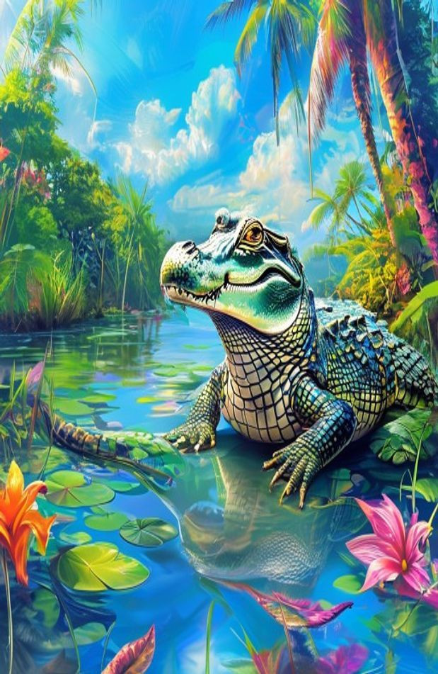 Florida Gator Screensavers And AI Wallpaper