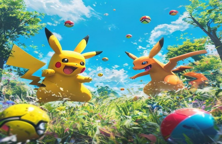Pokemon 3d AI Wallpaper