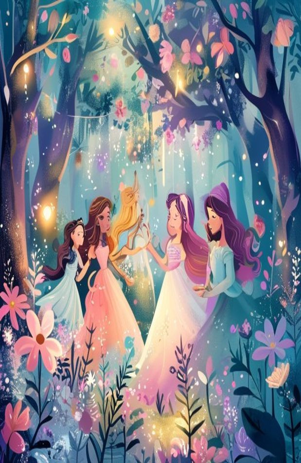 Disney Princess AI Wallpaper
