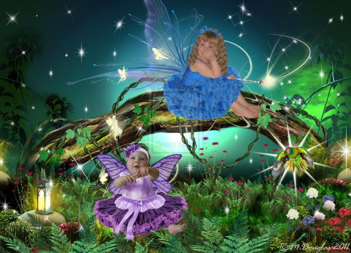 angel fairy garden