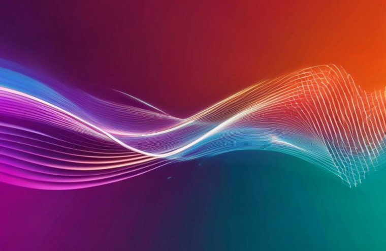 Music Sound Waves Live AI Wallpaper