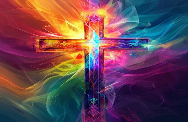 HD Cross AI Wallpaper