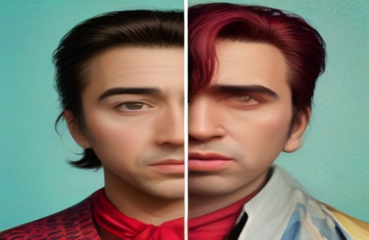Funny Nicolas Cage AI Wallpaper