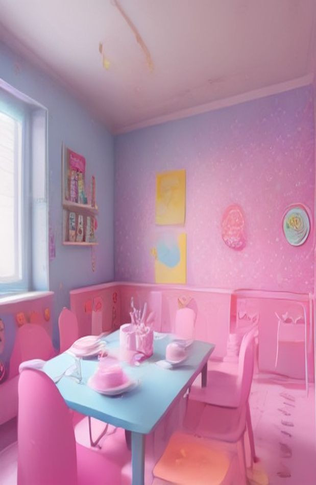 Barbie Logo AI Wallpaper