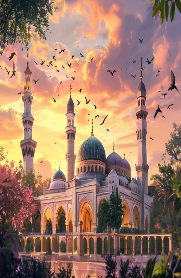 Madina Sharif AI Wallpaper