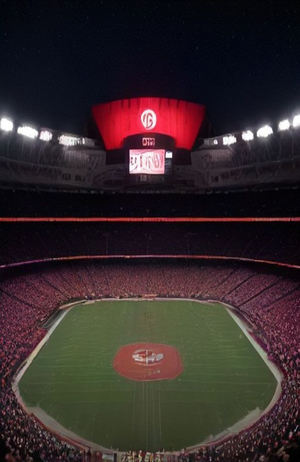 Ohio State Football AI Background