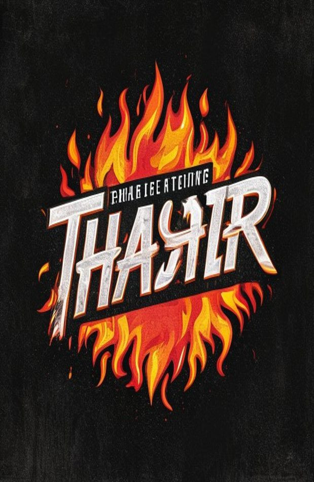 Thrasher Logo AI Wallpaper