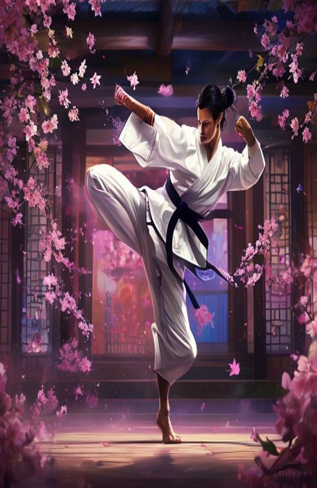 Karate AI Wallpaper