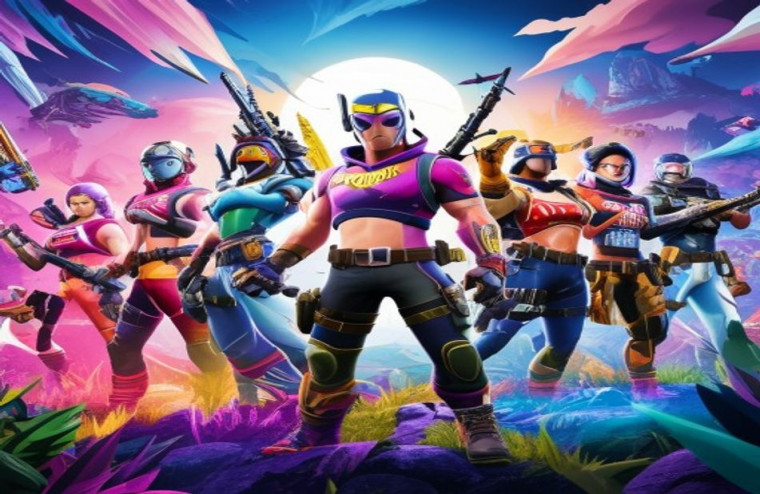 Fortnite Skins AI Wallpaper
